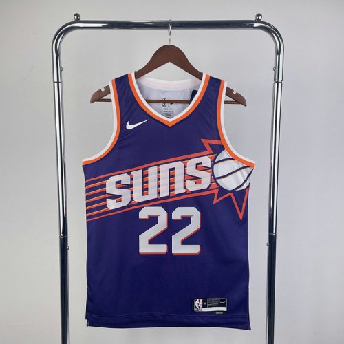 NBA 22 Ayton Phoenix Suns 2023-24 icon Maillot Violet